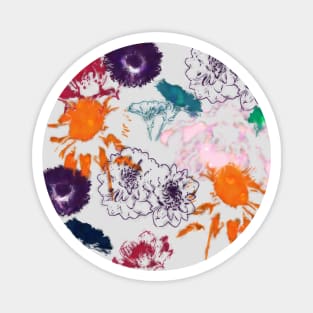 fall floral Magnet